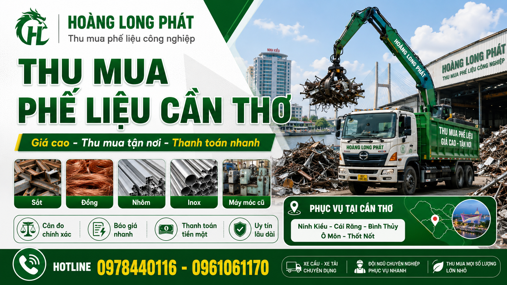 THU MUA PHẾ LIỆU CẦN THƠ