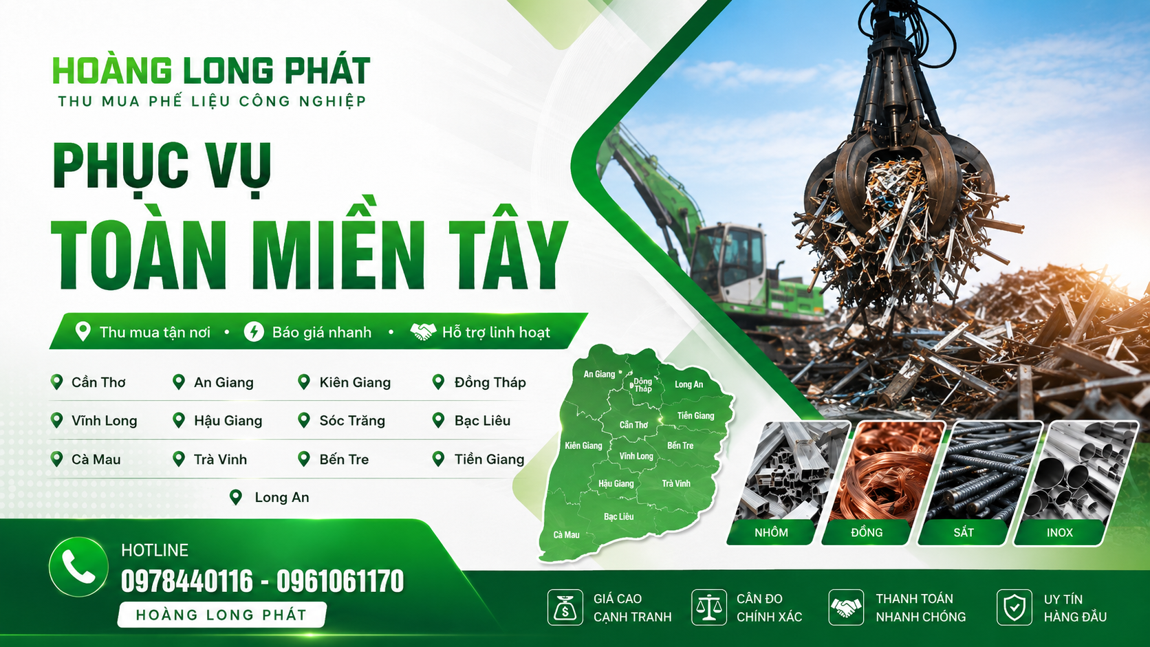 bảng giá phế liệu thu mua