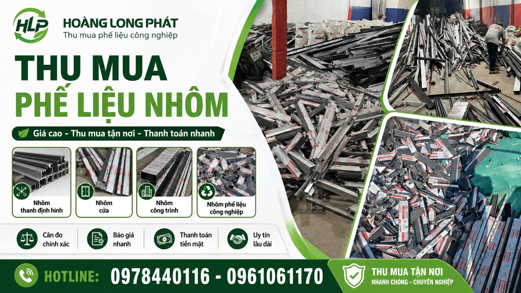 thu mua phế liệu nhôm
