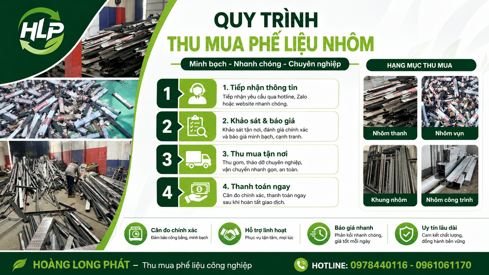 thu mua phế liệu nhôm