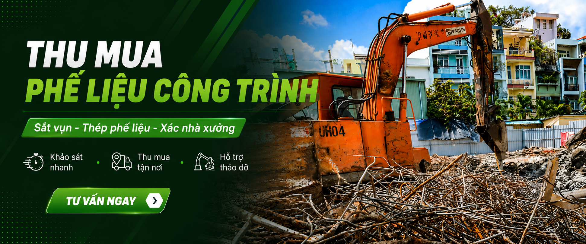 thu mua phế liệu giá cao Hoàng Long Phát