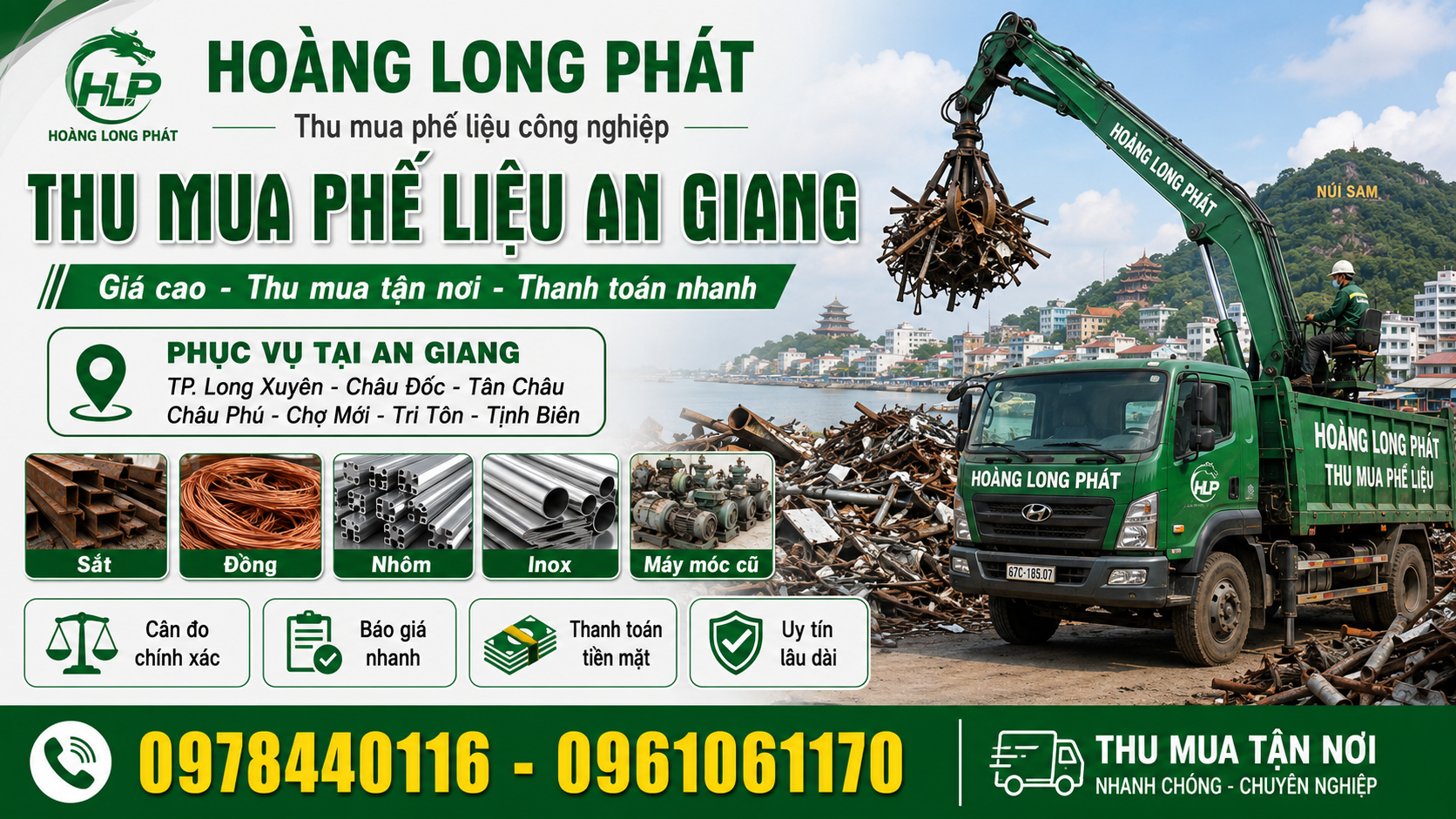 Thu Mua Phế Liệu An Giang