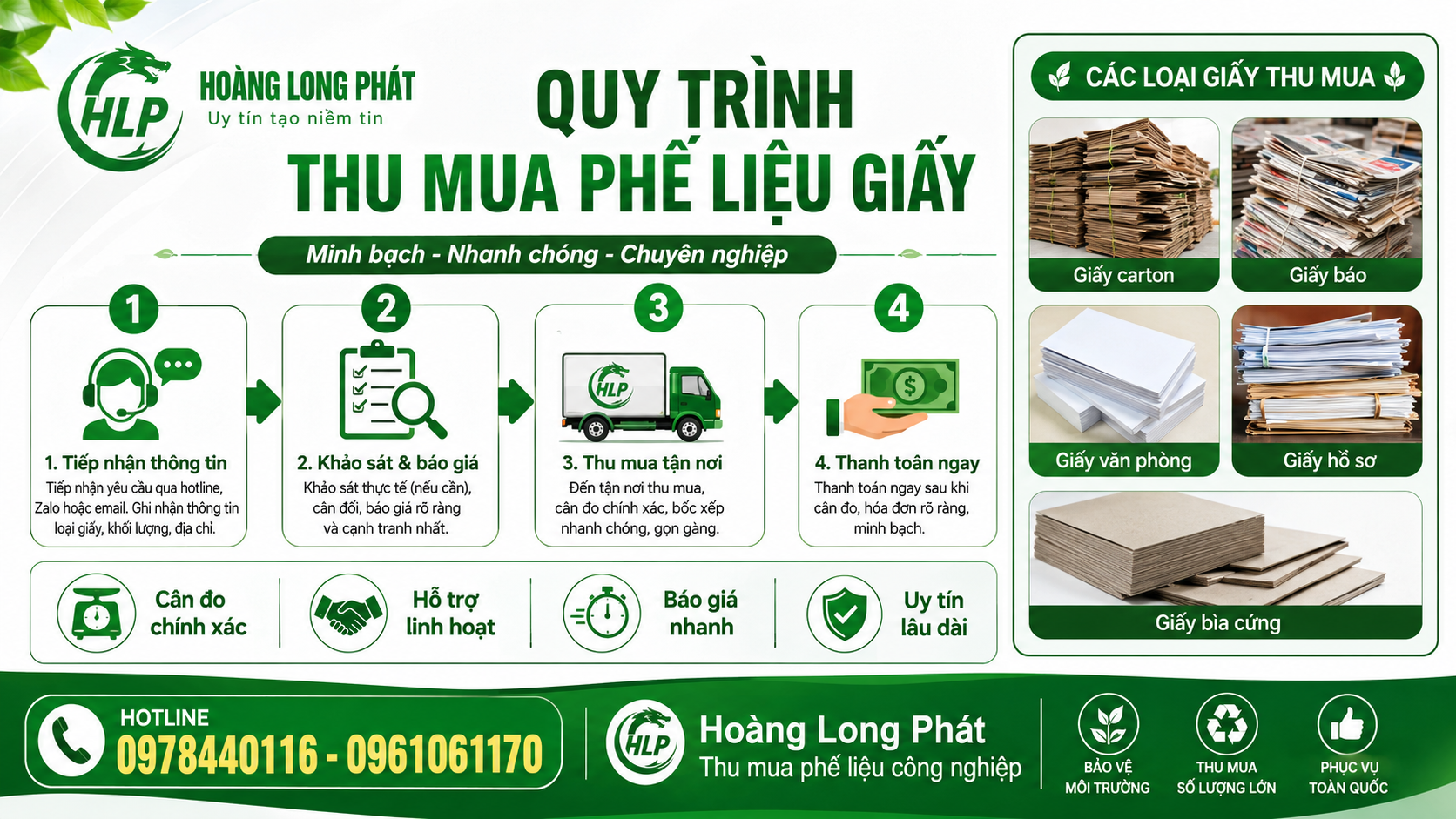 thu mua phế liệu giấy