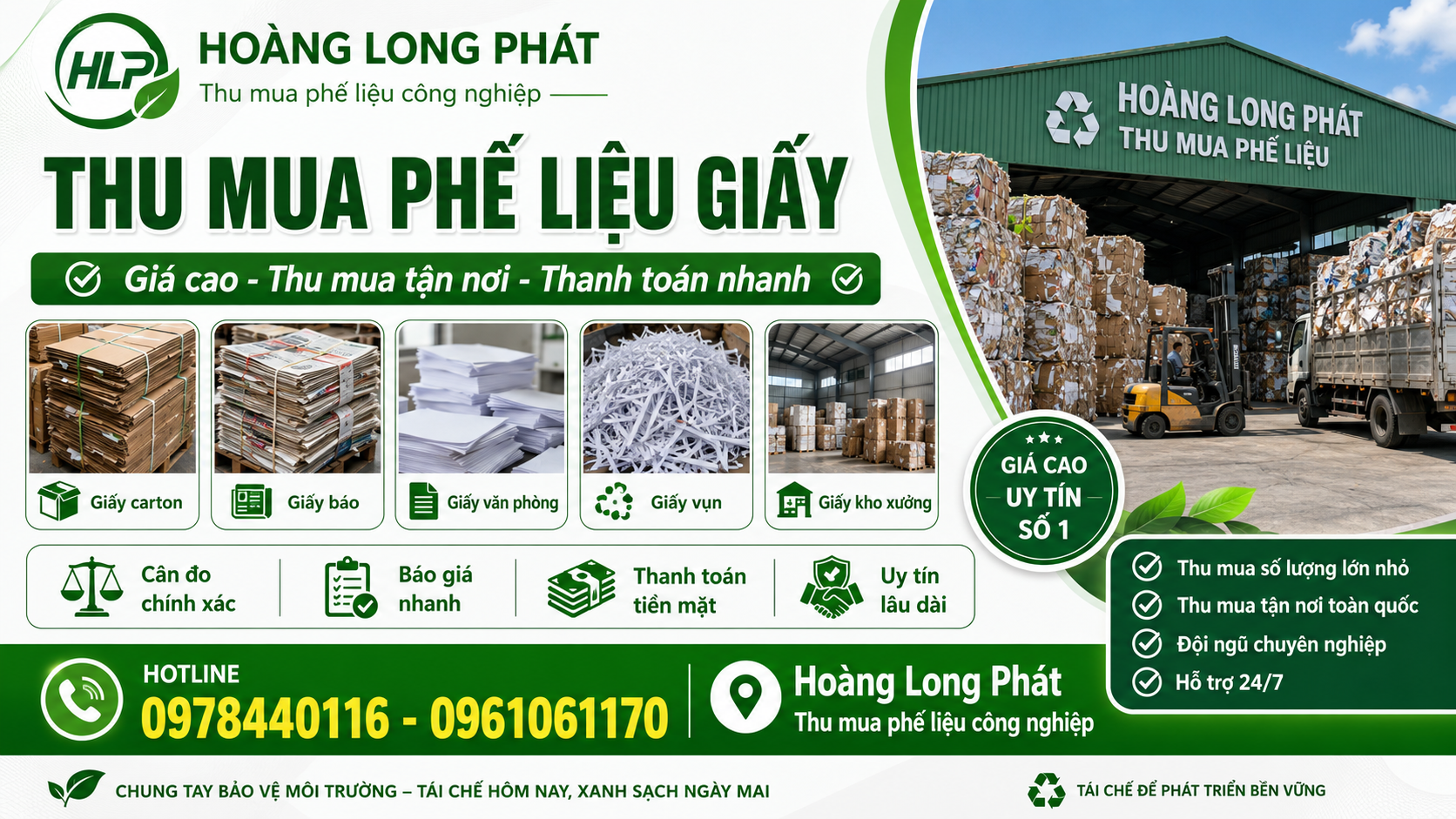 thu mua phế liệu giấy