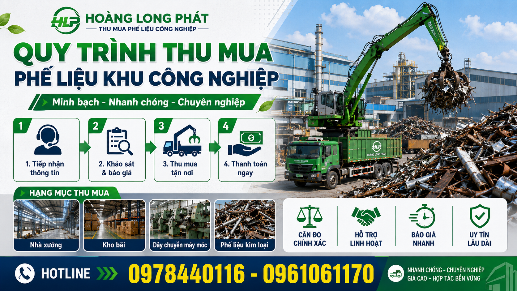thu mua phế liệu khu công nghiệp