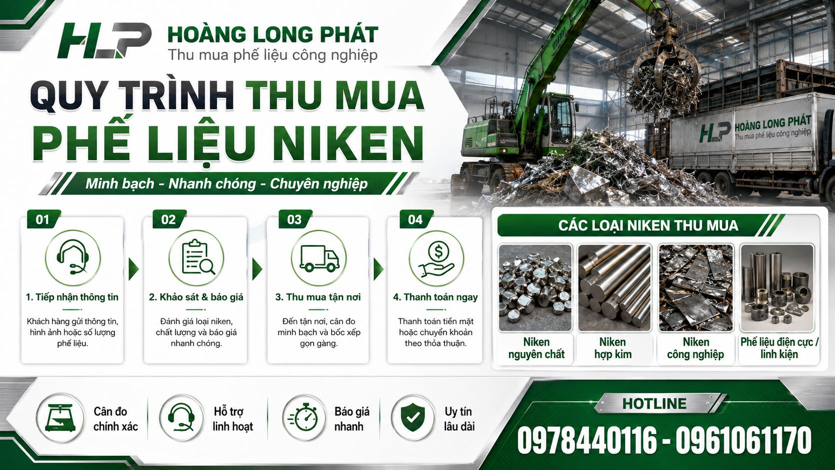 Thu mua phế liệu niken