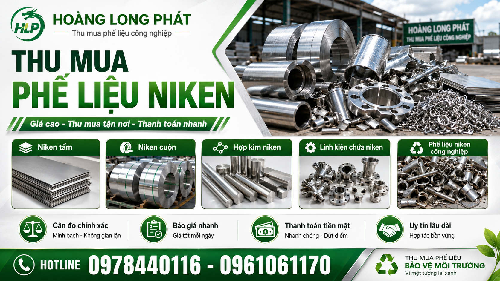 Thu mua phế liệu niken