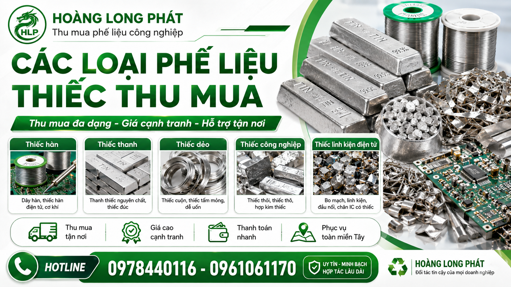 thu mua phế liệu thiếc